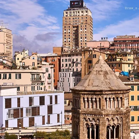 Lägenhet La Finestra Sui Rolli Genua